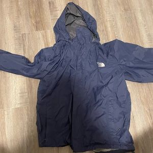 North face rain coat
